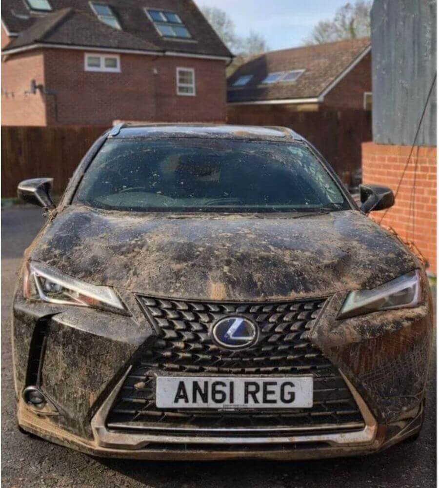 Before - Car valeting job in Kidderminster
